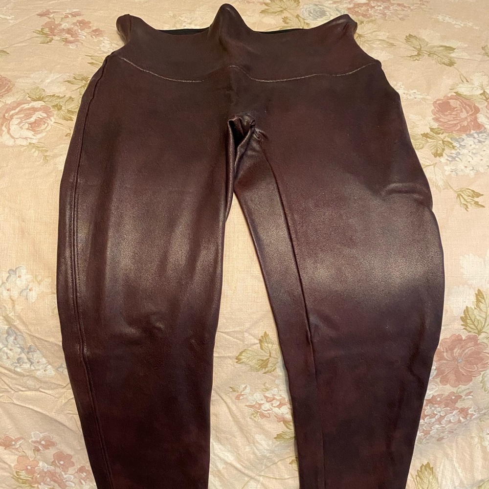 Spanx Faux Leather Leggings